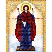 Pattern beading A-strochka AC4-115 Icon of Mother of God Indestructible Wall
