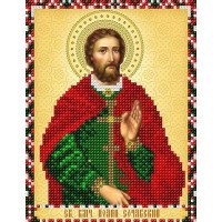 Pattern beading A-strochka AC5-029 Icon of St. Vmch. John Sochavsky