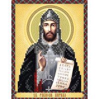 Схема для вишивання бісером А-строчка АС5-038 Ікона Святий Рівноапостольний Кирило