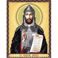 Cхема для вышивки бисером  А-строчка АС5-038 Икона Святой Равноапостольный Кирилл