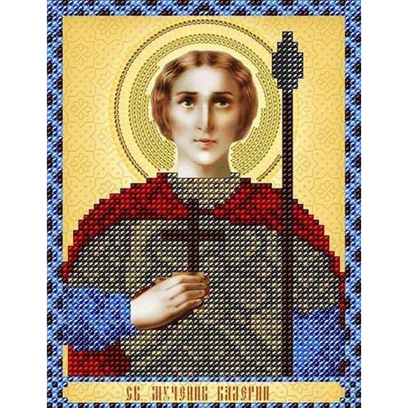 Pattern beading A-strochka AC5-075 Icon of St. Martyr Valery