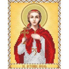Pattern beading A-strochka AC5-083 Icon of Holy Martyr Love