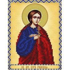 Pattern beading A-strochka AC5-103 Icon of Holy Martyr Faith of Rome