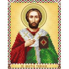 Cхема для вышивки бисером  А-строчка АС5-108 Икона Св. Апостол Тимофей