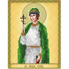 Pattern beading A-strochka AC5-125 Icon of St. Prince Gleb