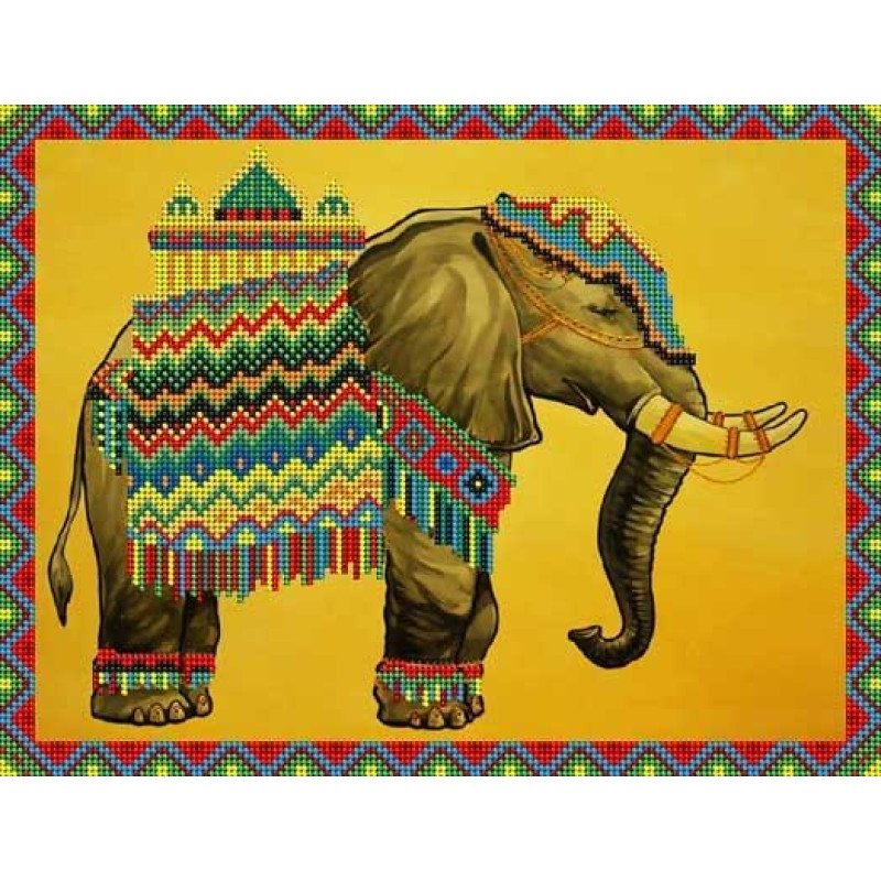 Pattern beading A-strochka AK3-006 Maharaja's Elephant