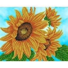 Cхема для вышивки бисером  А-строчка АК3-043 Цветок солнца