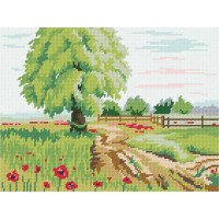 Набір для вишивання пряжею по канві з рисунком Quick Tapestry TL-14 Стара липа