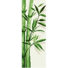 Kit for embroidery yarn on canvas with a pattern Quick Tapestry TS-66 Bamboo