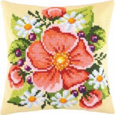 Pillow for cross-stitching Charіvnytsya Z-30 Bouquet