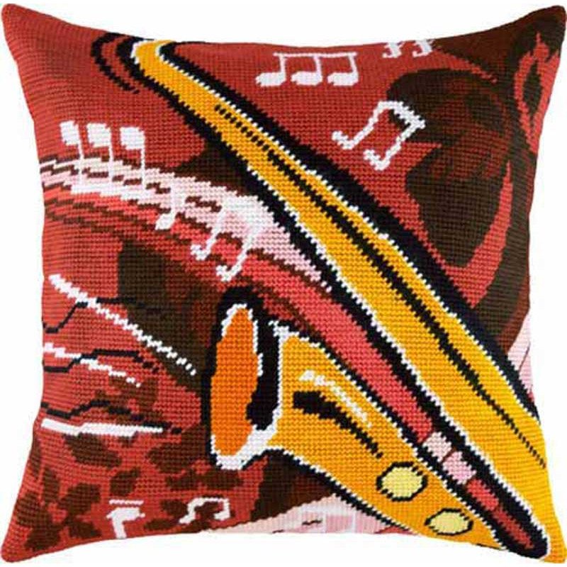 Pillow for embroidery half-cross Charіvnytsya V-109 Jazz