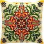 Pillow for embroidery half-cross Charіvnytsya V-148 Flower Kaleidoscope