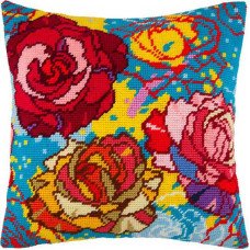 Pillow for embroidery half-cross Charіvnytsya V-149 Stained-glass window