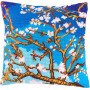 Pillow for embroidery half-cross Charіvnytsya V-160 Flowering almonds V. van Gogh
