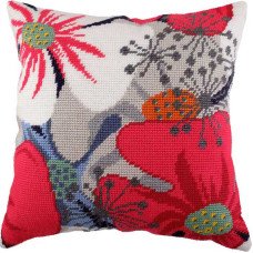 Pillow for embroidery half-cross Charіvnytsya V-171 Flower mood