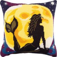Pillow for embroidery half-cross Charіvnytsya V-176 Mermaid