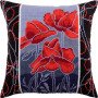 Pillow for embroidery half-cross Charіvnytsya V-182 Poppies at night