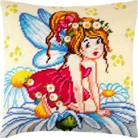 Pillow for embroidery half-cross Charіvnytsya V-242 Fairy