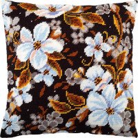 Pillow for embroidery half-cross Charіvnytsya V-249 Apple Blossom