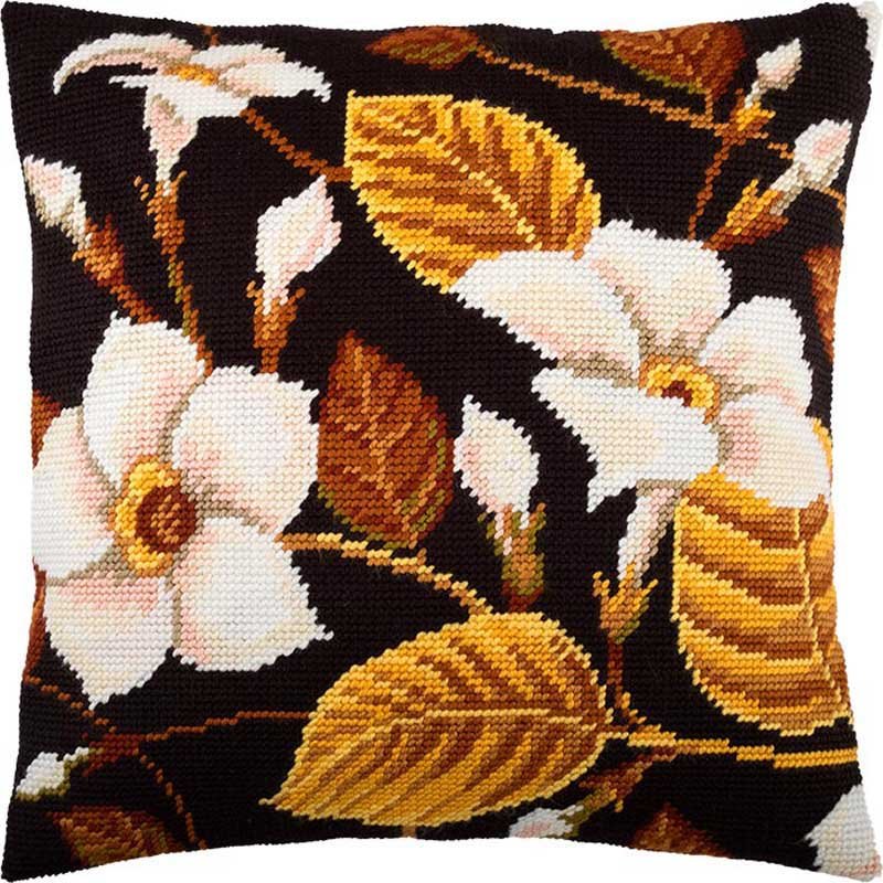 Pillow for embroidery half-cross Charіvnytsya V-250 Magnolia