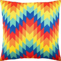 Pillow for embroidery half-cross Charіvnytsya V-265 Peru