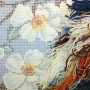 Подушка для вишивки напівхрестом Чарівниця V-281 Яблуневий цвіт