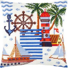 Pillow for embroidery half-cross Charіvnytsya V-282 Sea adventures