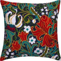 Pillow for embroidery half-cross Charіvnytsya V-388 Golden Lily W. Morris