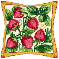 Pillow for embroidery half-cross Charіvnytsya V-40 Strawberry