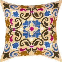 Pillow for embroidery half-cross Charіvnytsya V-469 Byzantine