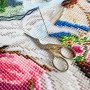 Pillow for embroidery half-cross Charіvnytsya V-504 The Little Gardener