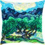 Pillow for embroidery half-cross Charіvnytsya V-505 Olive Trees