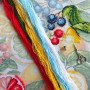 Pillow for embroidery half-cross Charіvnytsya V-508 Fruit Fiesta