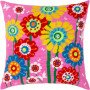 Pillow for embroidery half-cross Charіvnytsya V-526 Magical garden