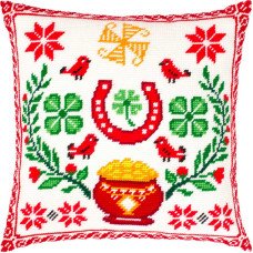 Pillow for embroidery half-cross Charіvnytsya V-536 Talisman for Wealth and Good Luck