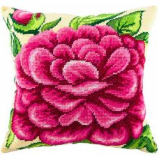 Pillow for embroidery half-cross Charіvnytsya V-56 Peony