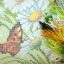 Pillow for embroidery half-cross Charіvnytsya V-68 Hives on camomile