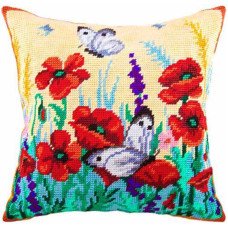 Pillow for embroidery half-cross Charіvnytsya V-69 Cabbage on Macs