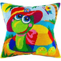 Pillow for embroidery half-cross Charіvnytsya V-72 Turtle