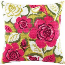 Pillow for embroidery half-cross Charіvnytsya V-96 Roses