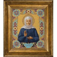 Набір для вишивання хрестиком Чарівна Мить М-144 Ікона Святої Блаженої Матрони Московської