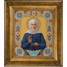 Набір для вишивання хрестиком Чарівна Мить М-144 Ікона Святої Блаженої Матрони Московської