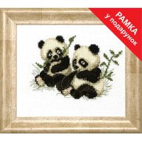 Cross stitch kit Momentos Magicos M-149 Pandas