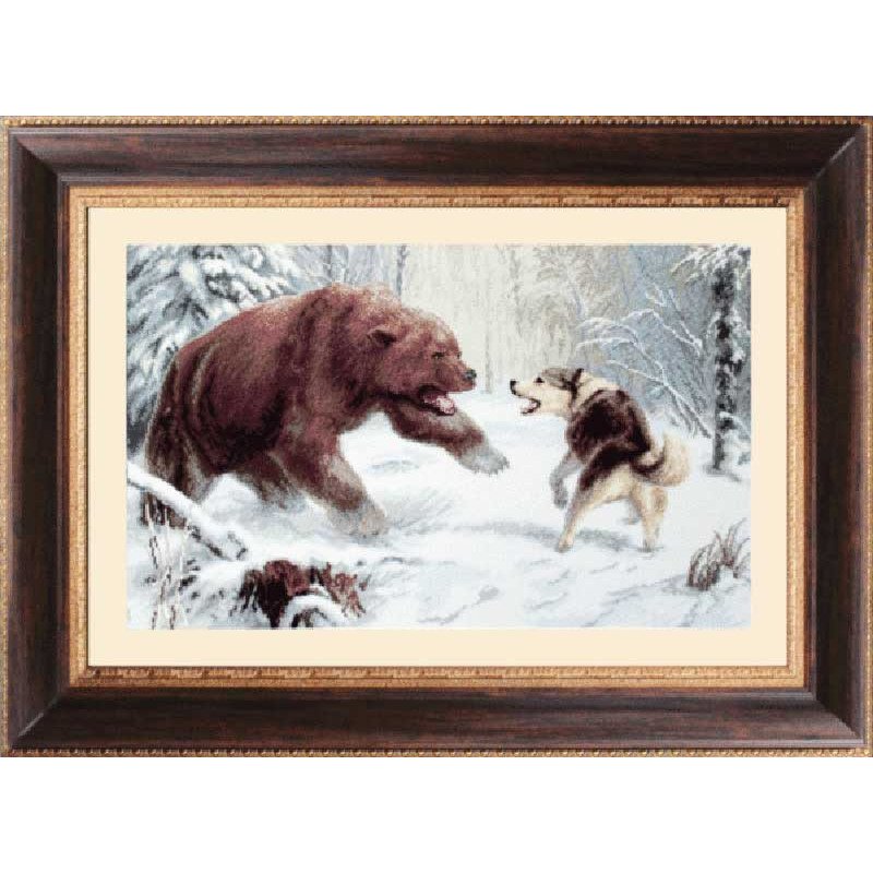 Cross stitch kit Momentos Magicos M-23 The owner of the forest