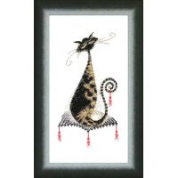 Cross stitch kit Momentos Magicos M-251 Favorite cat