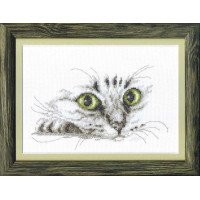 Cross stitch kit Momentos Magicos M-267 The look of a cat