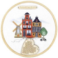 Набор для вышивки крестом Чарівна Мить М-305 Амстердам
