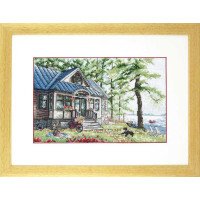 Cross stitch kit Momentos Magicos M-322 Rest by the lake