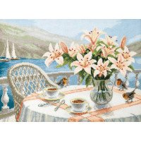 Cross stitch kit Momentos Magicos M-362 Aromas of summer by the sea