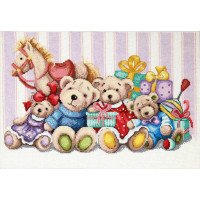 Cross stitch kit Momentos Magicos M-387 Stuffed animals